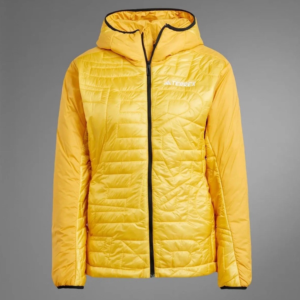 $250 ADIDAS TERREX XPERIOR VARILITE JACKET PERTEX YELLOW IB1076 WOMEN'S SMALL